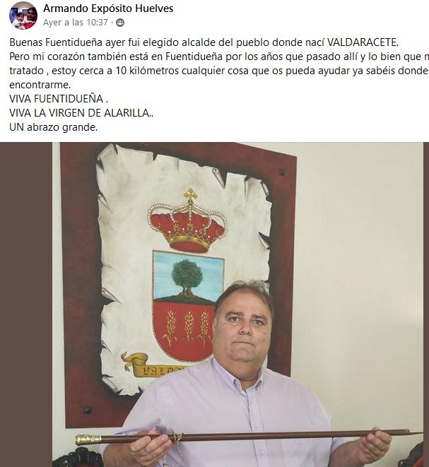 Pleno de investidura en Valdaracete