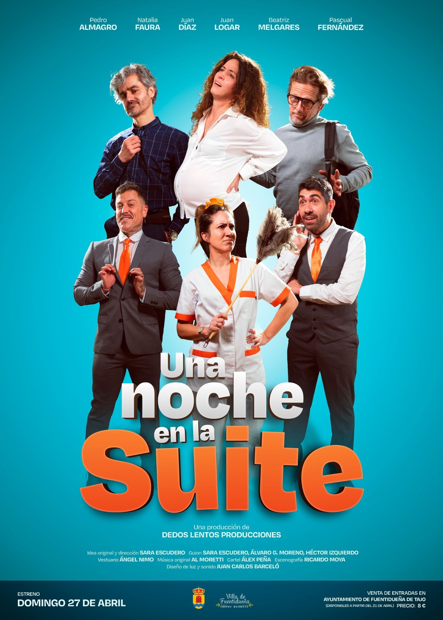 una noche en la suite cartel escenico