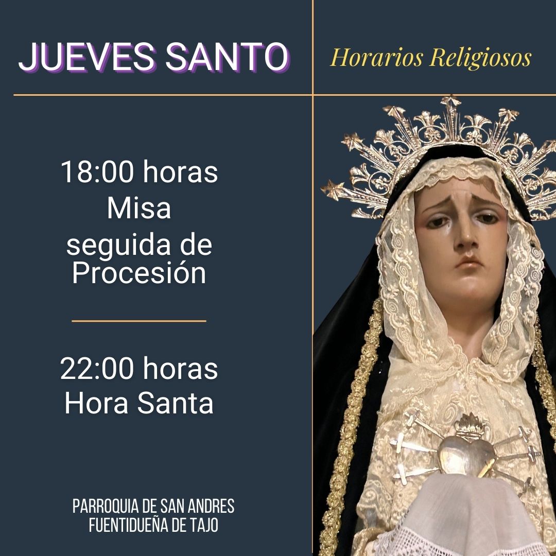 Jueves Santo 2025 Fuentidueña