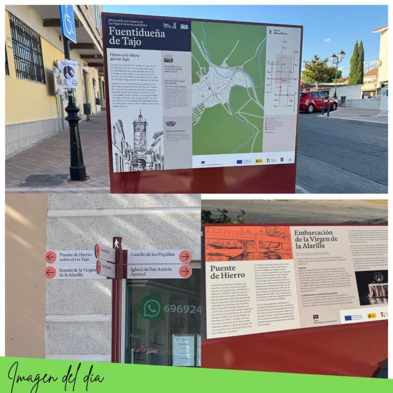 señalización turística Fuentidueña